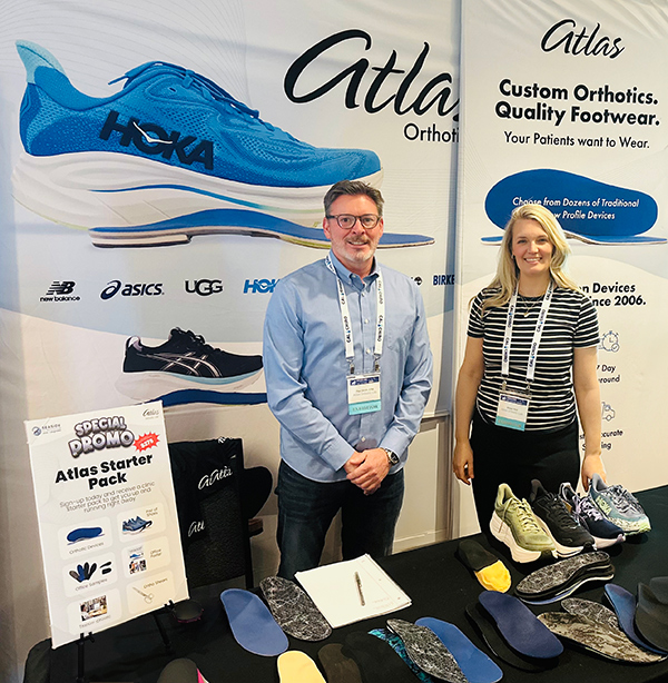 Atlas Orthotic Lab at Cal Chiro Booth 16